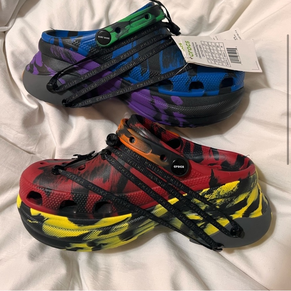 Ruby Rose × Crocs Classic Bae Clog Platform
Pride NWT